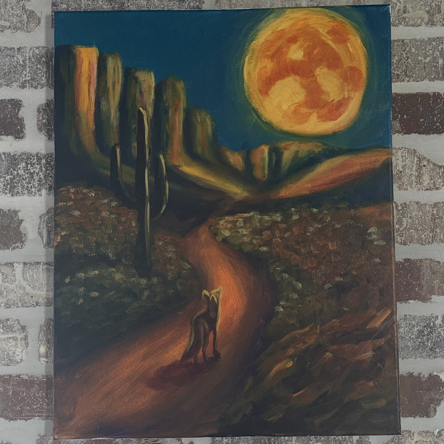 Desert Night Canvas Class - Friday, September 11th 6:30-8:30 PM