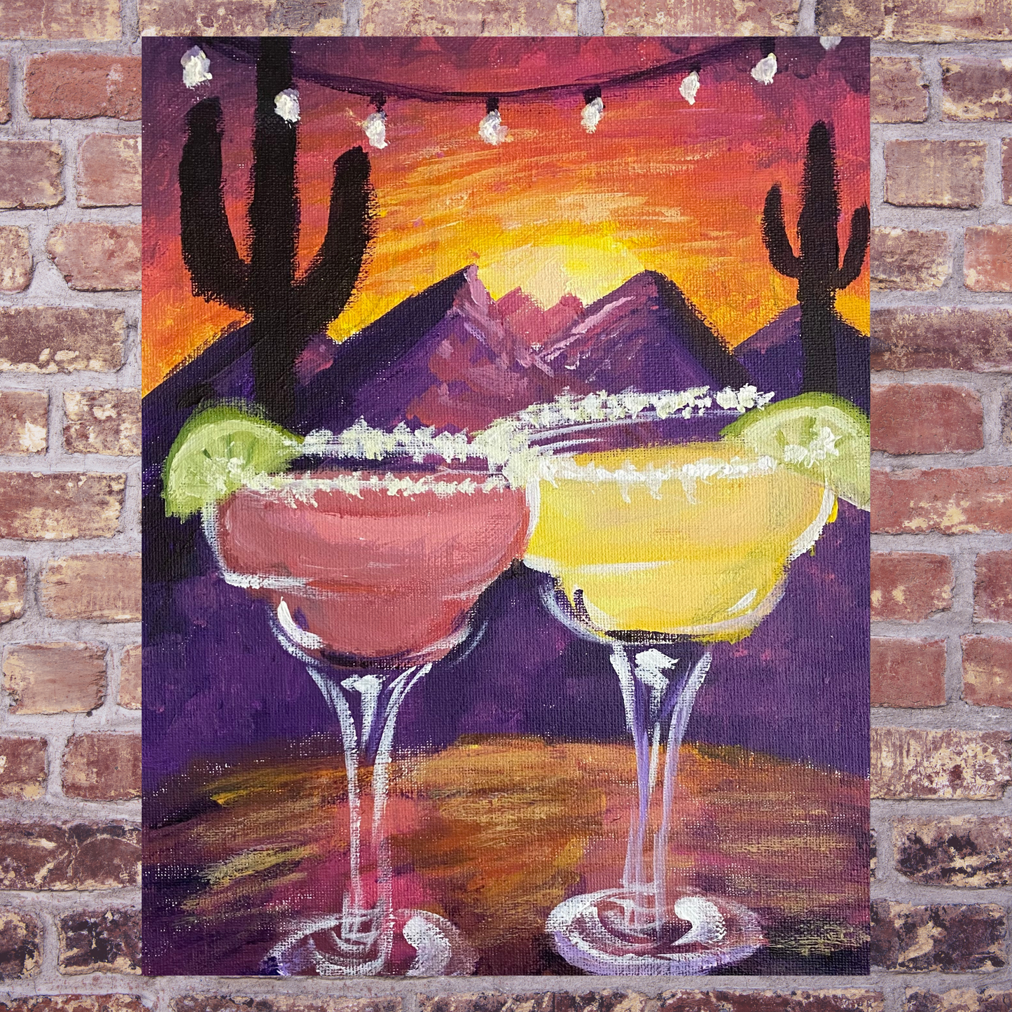 Margarita Sunset Canvas Class - Friday, August 28th - 6:30-8:30PM