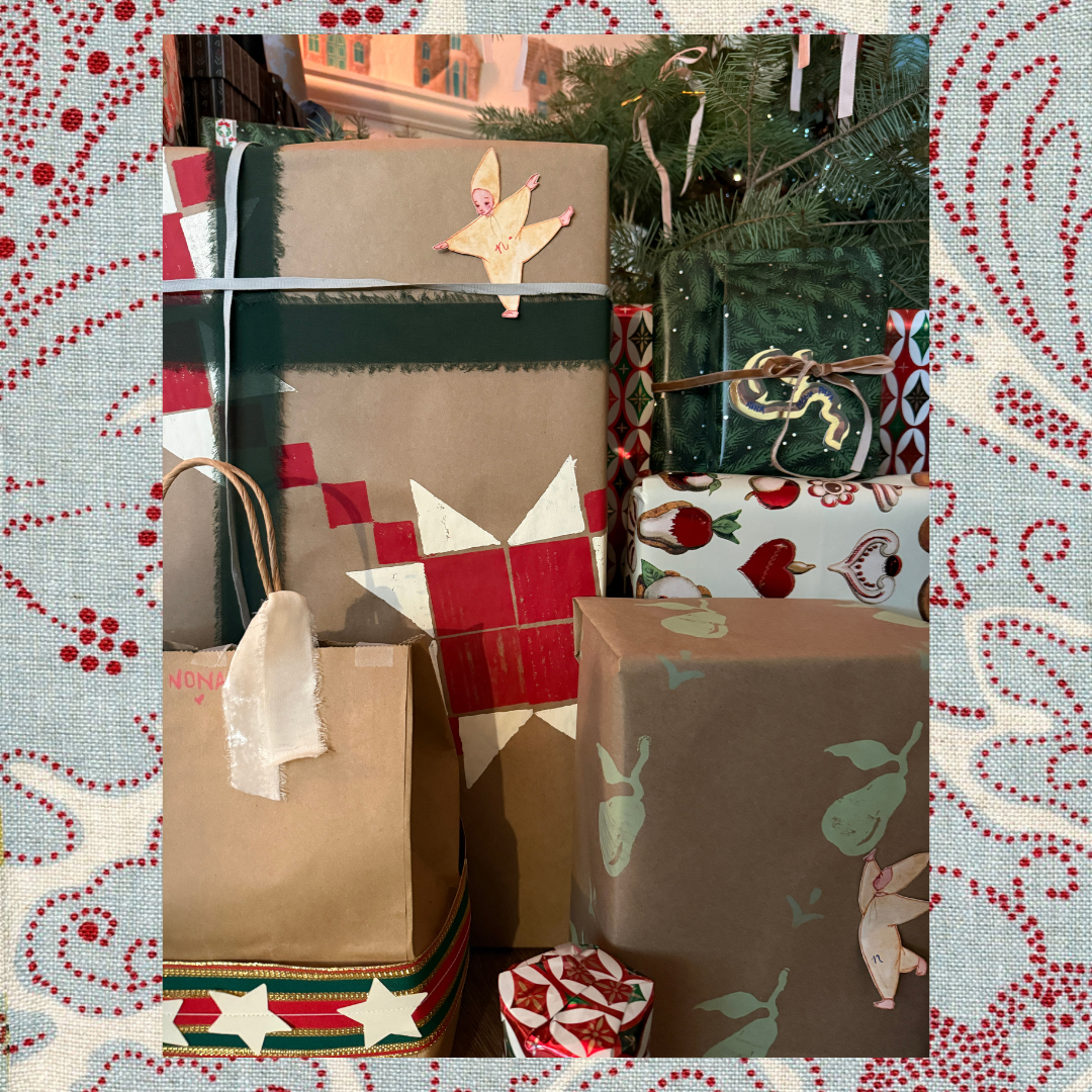 Mini Workshop - Stamped Wrapping Paper - Saturday, November 28th 12-1PM