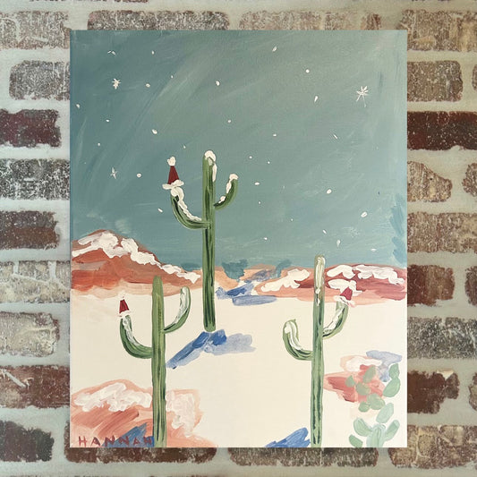 Winter Desert Canvas Class - Saturday, November 29th - 6-8PM