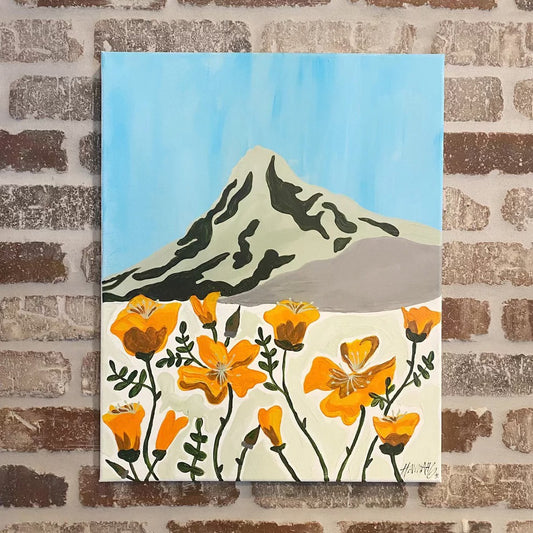 Wildflower Canvas Class - Friday, March 13th - 6:30-8:30PM