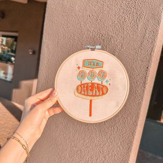 Intermediate Embroidery Workshop - Saturday, May 30th - 7-9PM