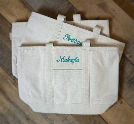 Embroidered Mini Tote Workshop - Saturday, June 27th -7-9 PM