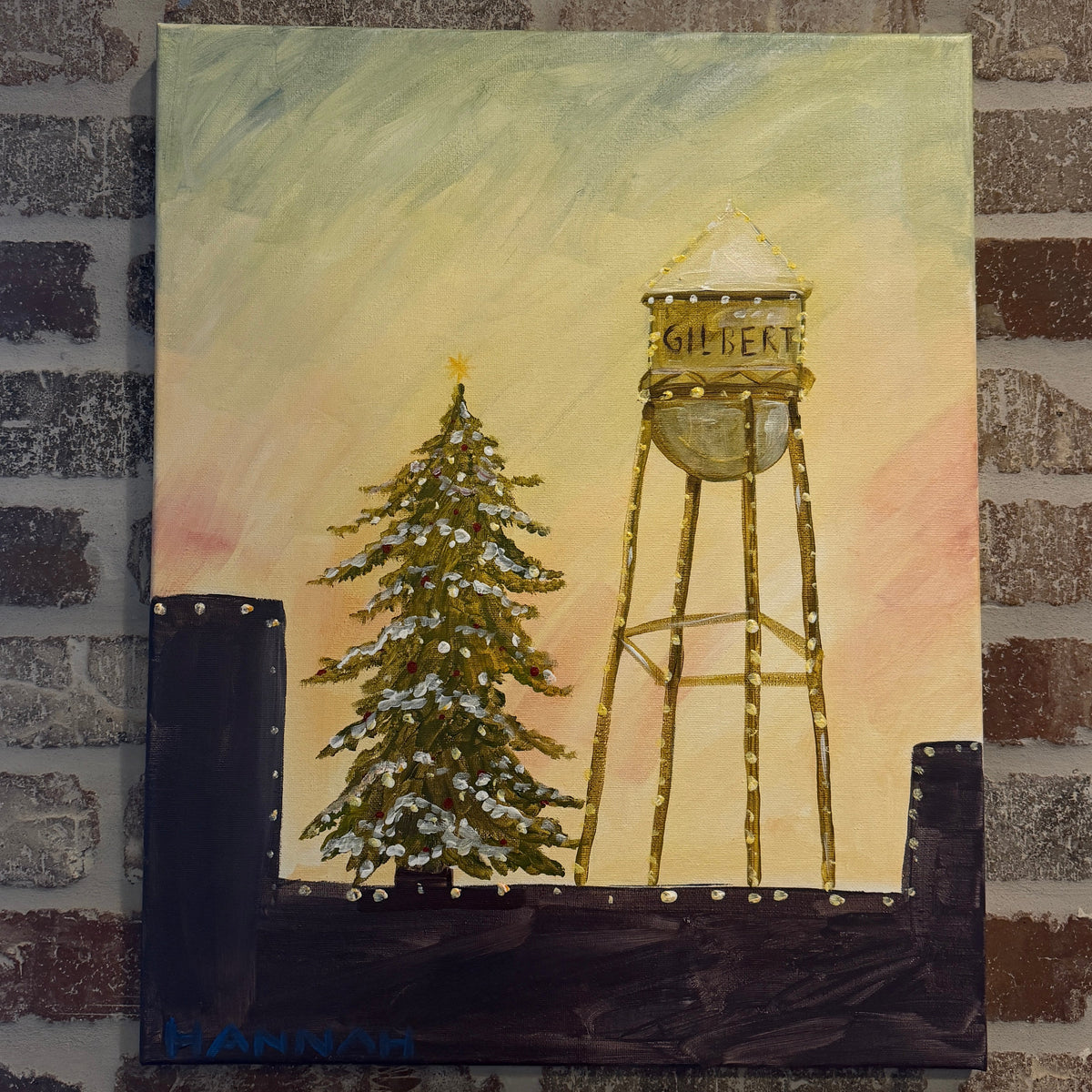 Winter in Gilbert Canvas Class - Friday, November 20th 6:30-8:30PM