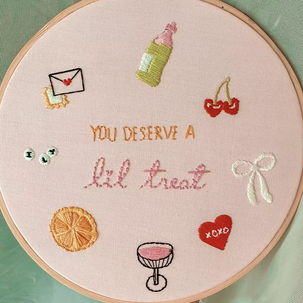 Embroidery Workshop - Sunday, June 29th @ 11AM-1PM